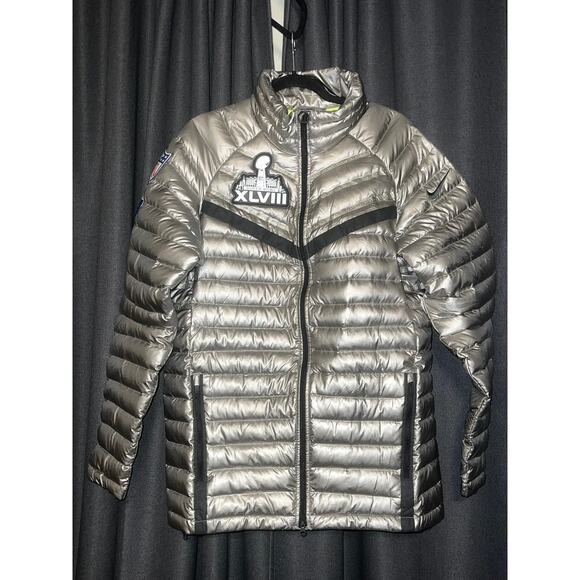 Nike Other - NIKE SUPER BOWL XLVIII 2014 AEROLOFT Seahawks 800 MENS JACKET Down SIZE MEDIUM